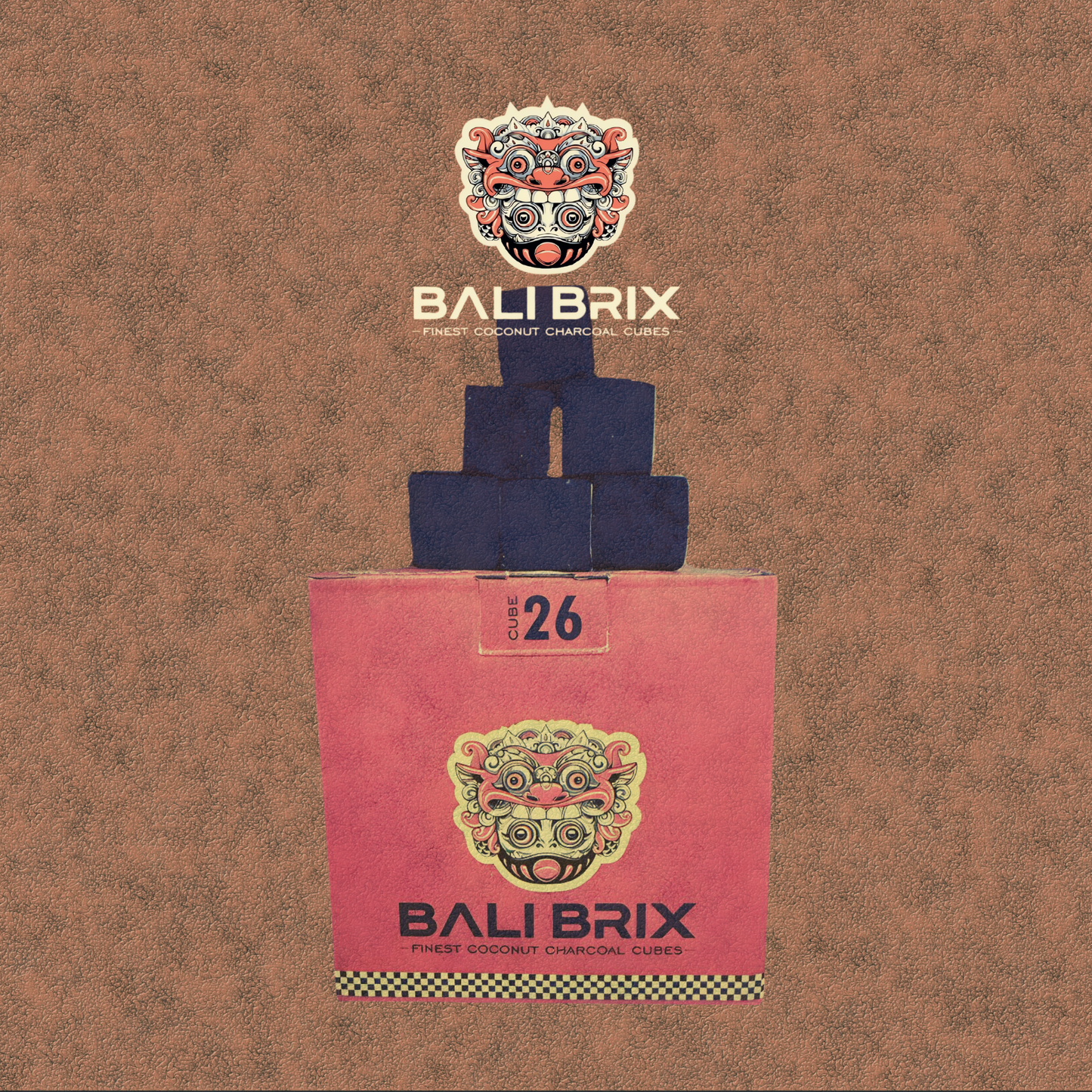 Bali Brix™️ - Finest Coconut Charcoal Cubes (26mm)