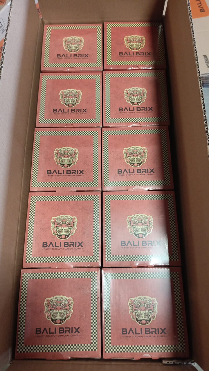 Bali Brix™️ - Finest Coconut Charcoal Cubes (26mm)