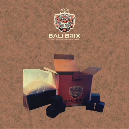 Bali Brix™️ - Finest Coconut Charcoal Cubes (26mm)
