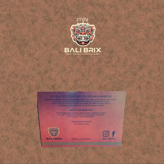 Bali Brix™️ - Finest Coconut Charcoal Cubes (25mm)