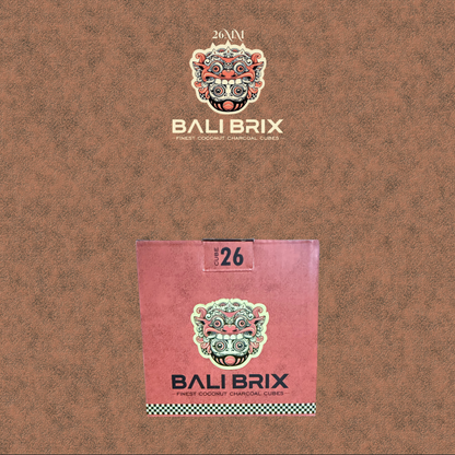 Bali Brix™️ - Finest Coconut Charcoal Cubes (26mm)
