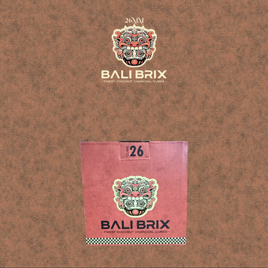 Bali Brix™️ - Finest Coconut Charcoal Cubes (26mm)