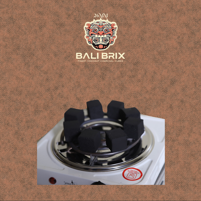 Bali Brix™️ - Finest Coconut Charcoal Cubes (26mm)